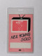 Neil Young Solo Laminate Backstage Pass Ticket Crazy Horse Orig Solo Tour 1983