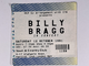 Billy Bragg Ticket In Concert Highbury Road London Original 12th October 1991