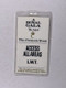 Royal Gala Laminate Pass AAA Jerry Judge Security Elton John December 4th 1987 Front