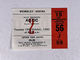 AC/DC Ticket Angus Young Brian Johnson Original Wembley Arena October 19th 1982 Front