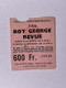 The Boy George Revue Ticket Original Vintage November 1987