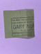 Gary Numan Ticket Original Vintage Odeon Hammersmith September Circa 1988