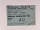 Gary Numan Ticket Original Vintage Dominion Theatre Tottenham September 1988