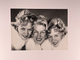The Beverley Sisters Photo Original Black And White Press Promotion Circa 1960s Front