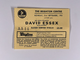 David Essex Concert Ticket Original The Brighton Centre 21st September 1981 Front