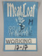 Meat Loaf Working Pass Original Couldn't Have Said It Better Tour MEN 2003