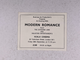 Modern Romance Invite Original The Dividing Line Scala Cinema 26th Sept 1981