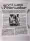 God Lives Under Water Fan Club Magazine front