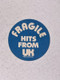 Fragile Hits From UK Records Sticker front