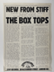 Stiff records Press release front