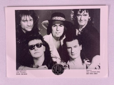 Slade II Photo Vintage Black and White Promotion Circa Early 1990s ...