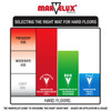 Marvelux PVC Chair Mat for Hard Floors | Rectangular Clear Floor Protector | Multiple Sizes 