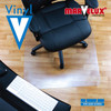 Marvelux PVC Chair Mat for Hard Floors | Rectangular Clear Floor Protector | Multiple Sizes 