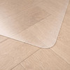 Marvelux PVC Chair Mat for Hard Floors – Clear Rectangular Office Floor Protector - Multiple Sizes