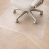 Marvelux PVC Chair Mat for Hard Floors – Clear Rectangular Office Floor Protector - Multiple Sizes
