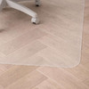 Marvelux PVC Chair Mat for Hard Floors – Clear Rectangular Office Floor Protector - Multiple Sizes M12PVE