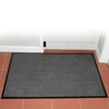 Doortex Valuemat Indoor Entrance Mat | Anti-Slip Vinyl Backed Doormat | Grey | Multiple Sizes 