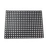 Ultralux Rubber Drainage Floor Mat for Indoor/Outdoor Entrances – Non-Slip Heavy Duty Anti-Fatige Floor Matting – Black – Multiple Sizes