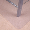 Cleartex Advantagemat Chair Mat for Medium Pile Carpets (12mm or less) | Clear PVC | Rectangular With Lip | Multiple Sizes 