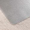 Cleartex Polycarbonate Carpet Protector Exercise Mat for Home Gyms, Exercise and Fitness | For Low, Standard and Medium Pile Carpets (12mm or less) | Clear | Rectangular | Multiple Sizes FMER12M