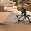Cleartex Advantagemat Chair Mat for Medium Pile Carpets (12mm or less) | Clear PVC | Rectangular | 120 x 150cm 