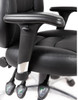 Portland Luxury Faux Leather Task Operator Office Chair Black 