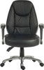 Portland Luxury Faux Leather Task Operator Office Chair Black TEK-UKND-6902
