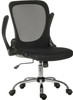 Flip Mesh Task Executive Office Chair with Flip Up Arms Black 