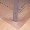 Cleartex Advantagemat Chair Mat for Hard Floors | Clear PVC | Square | 92 x 92cm 