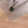 Cleartex Advantagemat Chair Mat for Hard Floors | Clear PVC | Square | 92 x 92cm 