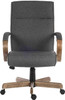 Grayson Fabric Executive Office Chair Grey 