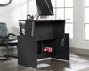 Vertex Home Office Sit Stand Desk Bourbon Oak 