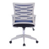 Spyro Designer Mesh Task Operator Office Chair White/Blue 