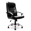 Westminster High Back Leather Faced Executive Office Chair Black 