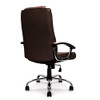 Westminster High Back Leather Faced Executive Office Chair Brown 