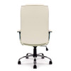 Westminster High Back Leather Faced Executive Office Chair with Integral Headrest - Cream NAU-UKND-DPA2008ATG-LCM