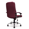 Westminster High Back Leather Faced Executive Office Chair with Integral Headrest - Burgundy NAU-DPA2008ATG-LBY