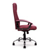 Westminster High Back Leather Faced Executive Office Chair with Integral Headrest - Burgundy NAU-DPA2008ATG-LBY