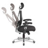 Ergo Ergonomic Luxury High Back Executive Mesh Office Chair Certified for 24 Hour Use - Black with Chrome Base NAU-DPA-ERGO-KTAG-M