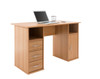 Maryland Computer Workstation Home Office Desk Beech DOR-UKND-AW12010