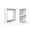 Chesil Corner Computer Workstation Home Office Desk White DOR-UKND-AW3120