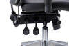 Onyx Soft Bonded Leather Ergonomic Posture Office Chair without Headrest with Arms Black DYN-OP000099