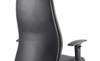 Onyx Soft Bonded Leather Ergonomic Posture Office Chair without Headrest with Arms Black DYN-OP000099
