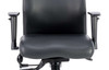 Onyx Soft Bonded Leather Ergonomic Posture Office Chair with Headrest with Arms Black DYN-OP000098