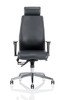 Onyx Soft Bonded Leather Ergonomic Posture Office Chair with Headrest with Arms Black DYN-OP000098