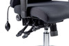 Onyx Fabric Ergonomic Posture Office Chair without Headrest with Arms Black DYN-OP000095