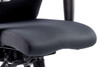 Onyx Fabric Ergonomic Posture Office Chair without Headrest with Arms Black DYN-OP000095