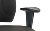 Esme Fabric Ergonomic Posture Office Chair with Height Adjustable Arms Black DYN-OP000232
