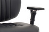Barcelona Deluxe Leather Task Operator Office Chair Black 