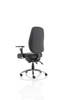 Barcelona Deluxe Leather Task Operator Office Chair Black 